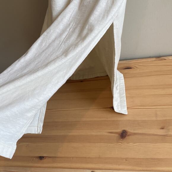 Sundry Tank Knot Midi Dress Off White 2 - Picture 5 of 8